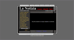 Desktop Screenshot of lanotizia.tv
